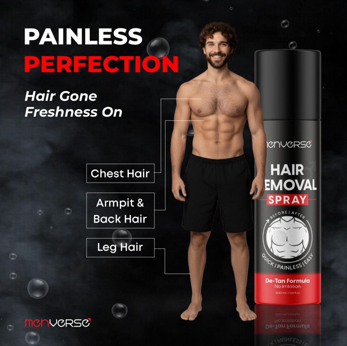 Menverse  Hair Removal Spray